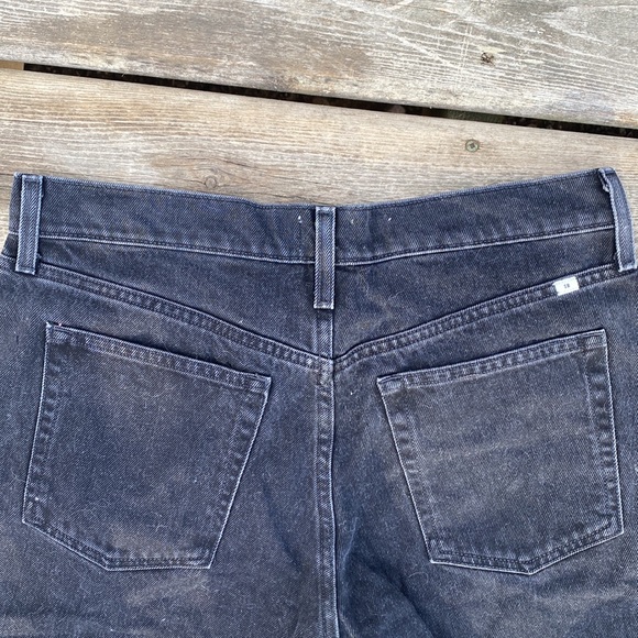 Aritzia Black Wide Legged Jeans - Picture 4 of 5